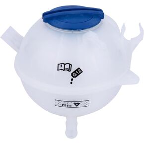 Radiator Coolant Overflow Reservoir(With cover).Fit for Audi A3 VW Jetta Golf Volkswagen Passat Beetle.Expansion Recovery Tank. Replaces Part # 1K0121407A.