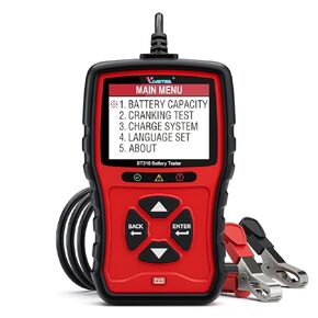 جهاز اختبار بطارية السيارة VDIAGTOOL BT310 12 فولت 24 فولت، جهاز اختبار الحمل 100-2000 CCA، جهاز اختبار نظام تدوير الشحن، محلل بطارية السيارة الرقمي، جهاز اختبار مولد السيارات للسيارة والشاحنات والدراجات النارية وسيارات الدفع الرباعي ATV in Kuwait
