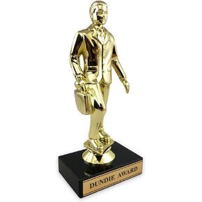 Dundie Award Trophy – The Office Merchandise – Dunder Mifflin Memorabilia Inspired by The Office