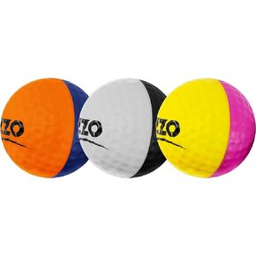 IZZO Golf Tru Spin Foam Practice Balls - with Option of shagger/Practice Set