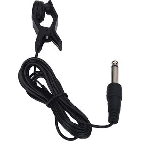 Portable Universal Pickup, Clip-on Vocal Pickup Contact Microphone for Instruments