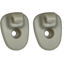 2 Pack Sun Visor Clips Replacement Retainer Compatible with 2005-2012 Jeep Liberty and 2008-2012 Dodge Nitro