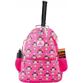 حقيبة ظهر للتنس للنساء - حقيبة مضرب تنس خفيفة الوزن تخزن مضاربين وكرات ومعدات رياضية - حقيبة ظهر فقط in Kuwait