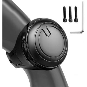 JONMON Steering Wheel Spinner Knob - Small Universal 360 Degrees Ball Bearing Vehicle Suicide Power Handle Booster Ball Car Driving Helper Accessories for Cars, SUV, Trucks