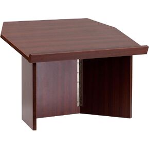 Flash Furniture Mysta Foldable Tabletop Lectern in Mahogany