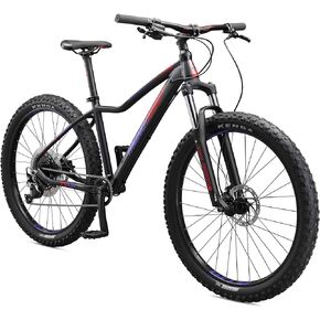 Mongoose Tyax Comp، دراجة جبلية رياضية وخبراء للبالغين، عجلات مقاس 27.5-29 بوصة، إطار ألومنيوم تكتوني T2، ذيل صلب صلب، فرامل قرصية هيدروليكية