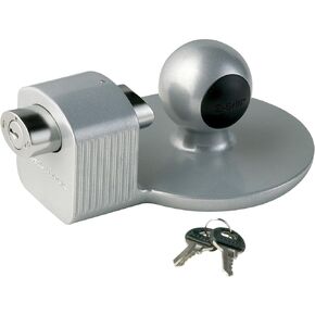 Master Lock Trailer Lock, Trailer Coupler Lock, Fits 2-5/16 in. Couplers, 378DAT 377KA Trailer Hitch Lock, Fits 1-7/8 in, 2 in, and Most 2-5/16 in. Trailer Couplers