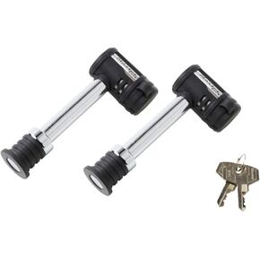 Master Lock 1479TAT Receiver Lock, 2 Pack,Silver