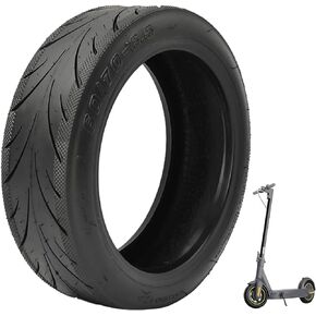 ESCKW 60/70-6.5 Sscooter Tire Tubeless Tires Compatible for Segway Ninebot Max G30/G30E/G30LP Electric Scooter Wheels Tire Replacement Rubber Tires 60/70-6.5 Anti-Slip Vacuum Tire