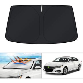 KUST Windshield Sun Shade for Honda Accord Sedan 2018-2022 Sunshade Sun Visor Protector Foldable Blocks UV Rays Keep Your Car Cooler