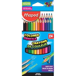 Maped - Color'Peps DUO Color Triangular Colored Pencils - Set of 12