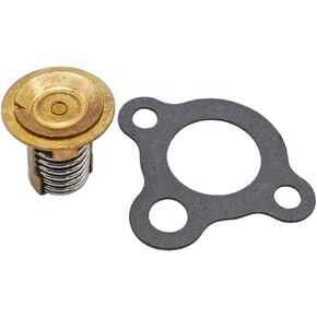 Thermostat Kit Replaces Sierra 18-3650 18-3550 59078Q3 59078T3 Replacement for Mercury/Mercruise 140 Degree