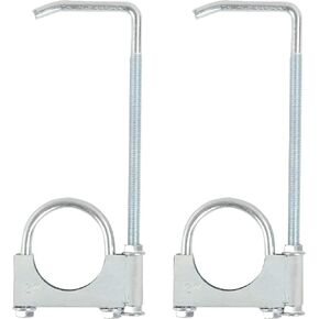 BATONECO 3.5" Universal Exhaust Clamp with Muffler Hanger Fits 3.5 Inch Car and Truck Exhaust Pipe - 2PCS