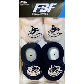FBF - Officially Licensed NHL Infant Bootie Socks 0-12 Months - 2 Pack
