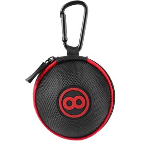 Alomejor Fafeims 2.24in Clip-on Billiard Ball Bag Billiard Ball Carrying Case Holder Protector