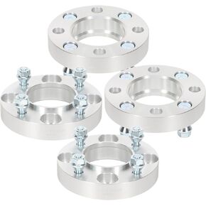 SCITOO 4Pcs 4x110 Wheel Spacers 1 inch Thread Pitch 10x1.25 Hub Bore 74mm 4 Lug Wheel Spacers Fit for 250 Traxter 500 Quest 650 Quest 500 Rincon 680 Foreman 500 Recon 250 Rancher 420