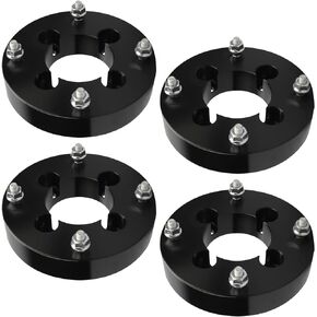 BRTEC 1.5" 4x110 to 4x156 Wheel Spacers with 3/8"-24 Studs ATV Wheel Adapter 90mm Hub Bore for Honda Rancher 350 400 for Yamaha Big Bear 250 350 400 for Suzuki King Quad 400 450 500 700 4pcs