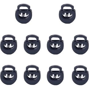10Pcs Universal Metal Baseball Glove Locks Spring Cord Lock Shoelace Locks for All Gloves Baseball Softball Mitt,Drawstrings of Shoelace, Bags, Clothing