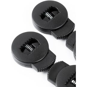 10 Pcs Quality Baseball Glove Locks, No More Knots Again, Stronger Elasticity, The Spring Won't Get Stuck, Suitable for All Gloves, Necessary Accessories for Baseball Glove, Set of 10