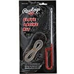 Rawlings 6" Baseball/Softball Glove Lacing Blade and 48" Black Leather Lace