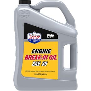 Lucas Oil Engine Break-In Oil SAE 30, 5 Quart (Pack of 1)