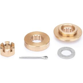 OEM Upgrade Propeller Installation Hardware Kits fit Yamaha 40-55hp/60-85hp/150-300hp Outboard Motos, Thrust Washer/Spacer/Washer/Nut/Cotter Pin Included,