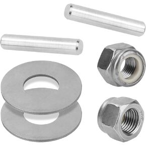 GRONGU Prop Nut Kit E MKP-34 Replacement for Minn Kota Shear Pin Compatible with Minn Kota Trolling Motor MKP-33 MKP-38 Including Prop Nuts & Washers 1865019