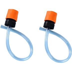 2 Pack Coke Water Bottle Quick Release Connector Adapter with Absorption Hose for Cordless Washer Gun Portable Electric Power Cleaner Sprayer Car Washing Machine Accessories