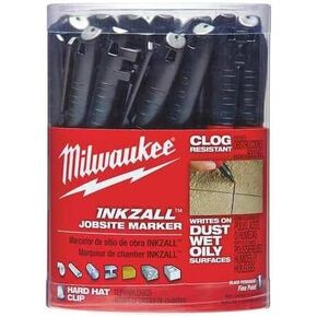Industrial Marker, Black, Acrylic, PK36