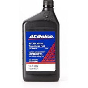 ACDelco GM Original Equipment 10-4037 70W BOT 303 Modified Low Viscosity Manual Transmission Fluid - 1 qt