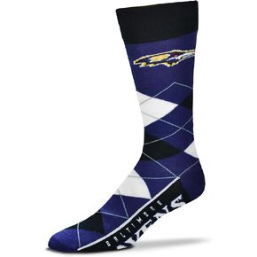 For Bare Feet - NFL Men's Argyle Lineup Crew Socks