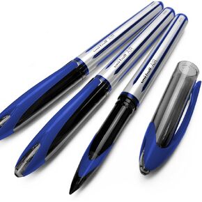 Uni-Ball AIR - 0.7mm Medium Rollerball - Pack of 3 - Blue - UBA-188-L