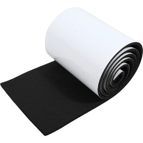 X AUTOHAUX 2000x200x6.5mm Car Garage Wall Guard Door Bumper Protector Anti Collision Waterproof Black