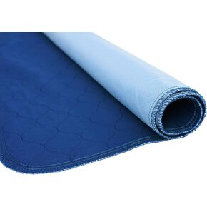 Reusable Washable Incontinence Bed Pads 2 Pack 34X36 Absorbent Waterproof Quilted Cotton Top Underpad Mattress Protector for Adult, Toddler ,Pet