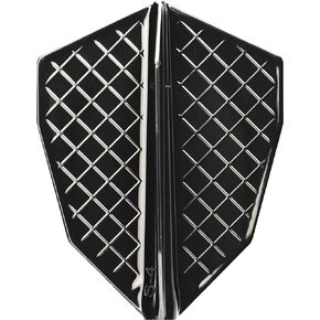 COSMO DARTS FIT Flight PRO Dart Flights - S-4 Black