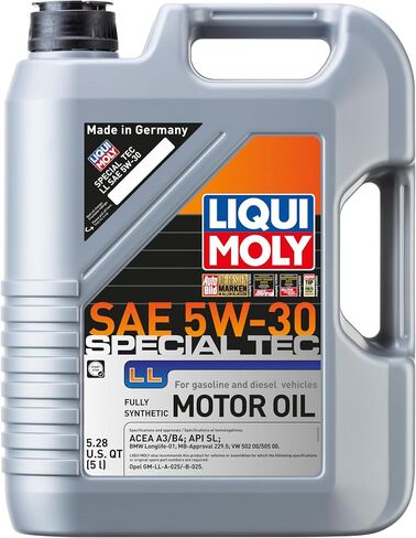 Liqui Moly Special Tec LL SAE 5W-30 | 5 L | Synthesis Technology Motor Oil | SKU: 2249 in Saudi Arabia