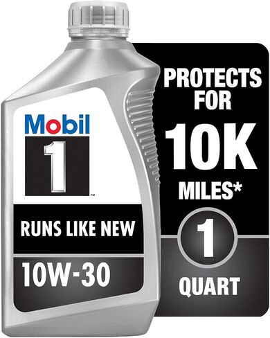 Mobil 1 Advanced Full Synthetic Motor Oil 10W-30, 1 Quart (Pack of 6) in Saudi Arabia