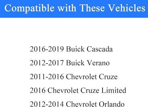 خزان سائل تبريد المحرك الأمامي ZZCSZ 603-383 متوافق مع Buick 2016-2019 Cascada / 2012-2017 Verano | شيفروليه 2011-2016 كروز / 2016 كروز ليمتد / 2012-2014 أورلاندو in Kuwait