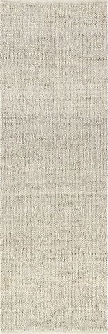 سجادة NuLOOM Elfriede Farmhouse من مزيج الجوت، مقاس 2' 6" × 6'، طبيعية in Saudi Arabia