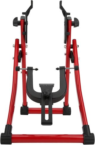 Bike Repair Tool, With Ruler and Thimble Compact Design Sutrdy Bicycle Wheel Truing Stand Convenient with Foldable Aluminum Alloy for Bicycle Repair in Saudi Arabia