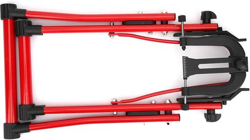 Bike Repair Tool, With Ruler and Thimble Compact Design Sutrdy Bicycle Wheel Truing Stand Convenient with Foldable Aluminum Alloy for Bicycle Repair in Saudi Arabia