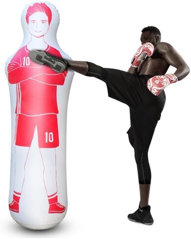 دمية كرة قدم قابلة للنفخ من فيكاموس، دمية عارضة أزياء كرة القدم، عارضة أزياء الملاكمة، دمية بهلوان لتدريب كرة القدم وكرة السلة in Kuwait