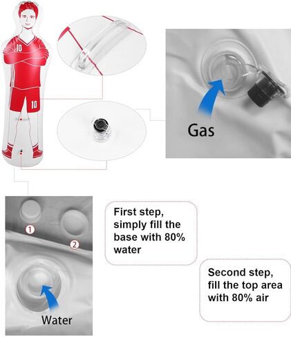 دمية كرة قدم قابلة للنفخ من فيكاموس، دمية عارضة أزياء كرة القدم، عارضة أزياء الملاكمة، دمية بهلوان لتدريب كرة القدم وكرة السلة in Kuwait