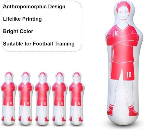 دمية كرة قدم قابلة للنفخ من فيكاموس، دمية عارضة أزياء كرة القدم، عارضة أزياء الملاكمة، دمية بهلوان لتدريب كرة القدم وكرة السلة in Kuwait