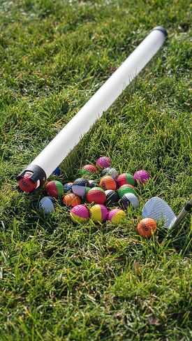IZZO Golf Tru Spin Foam Practice Balls - with Option of shagger/Practice Set in Saudi Arabia