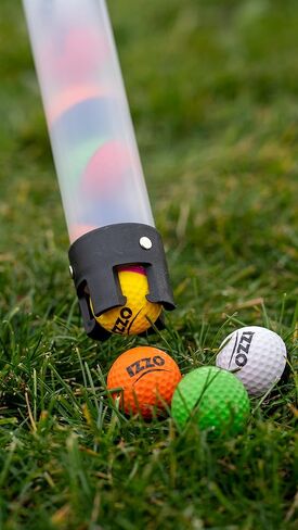 IZZO Golf Tru Spin Foam Practice Balls - with Option of shagger/Practice Set in Saudi Arabia