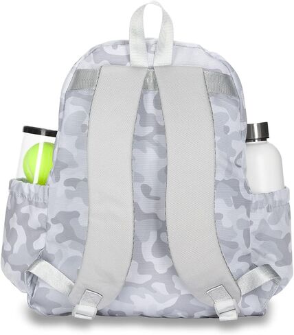 Ame & Lulu Game On Tennis Backpack - Contains Padded & Adjustable Straps - Two Exterior Water Bottle Pockets in Saudi Arabia