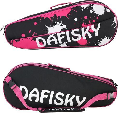 حقيبة تنس مضرب 3 من دافسكي - حقيبة مضرب تنس ممتازة للرجال والنساء، حقيبة تنس خفيفة الوزن لجميع الأعمار، لاعبي التنس المحترفين أو المبتدئين in Kuwait