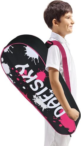 حقيبة تنس مضرب 3 من دافسكي - حقيبة مضرب تنس ممتازة للرجال والنساء، حقيبة تنس خفيفة الوزن لجميع الأعمار، لاعبي التنس المحترفين أو المبتدئين in Kuwait