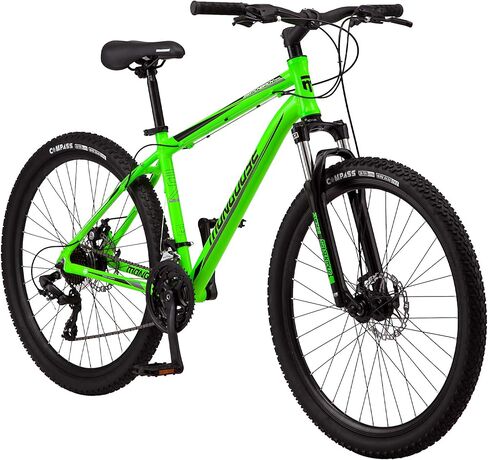 Mongoose Switchback Comp، Expert، Sport، Trail Mountain Bike للبالغين والرجال والنساء، سرعة من 16 إلى 21، عجلات 27.5 بوصة، إطار من الألومنيوم بأحجام متعددة in Saudi Arabia
